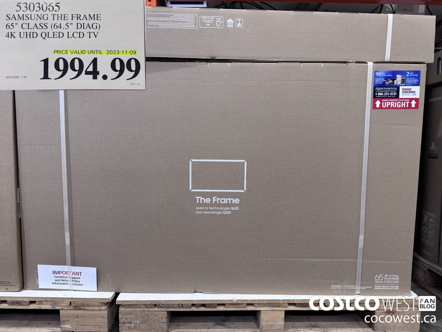 5303065 SAMSUNG THE FRAME 65