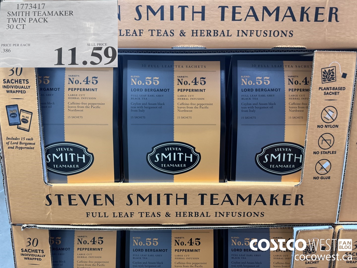 1773417 SMITH TEAMAKER TWIN PACK 30 CT $11.59