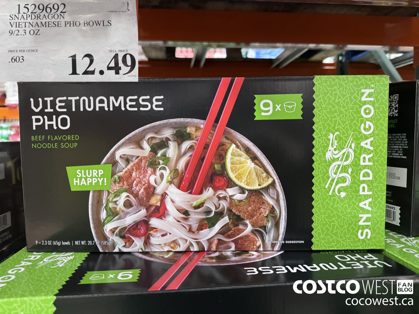 1529692 SNAPDRAGON VIETNAMESE PHO BOWLS 9/2.3 OZ $12.49