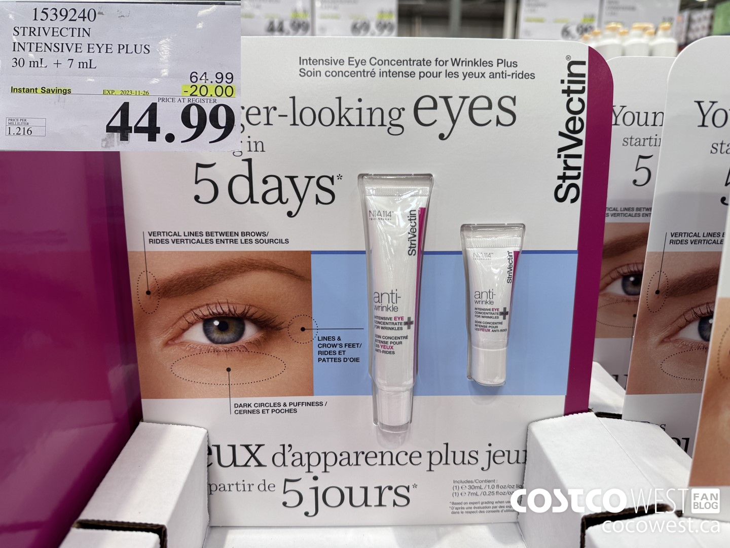 1539240 STIVECTIN INSENSITIVE EYE PLUS 30 ML + 7 ML ($20.00 INSTANT SAVINGS EXPIRES ON 2023-11-26) $44.99