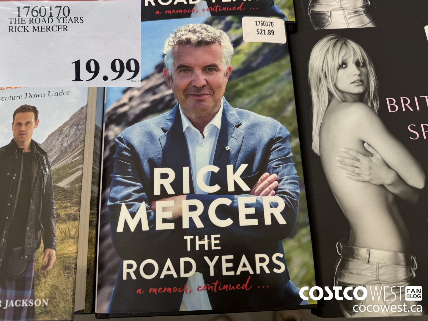 1760170 THE ROAD YEARS RICK MERCER  $19.99