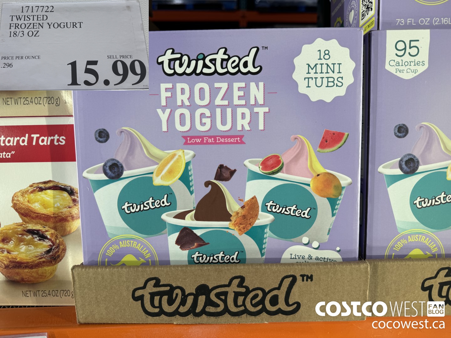 1717722 TWISTED FROZEN YOGURT 18/3 OZ $15.99