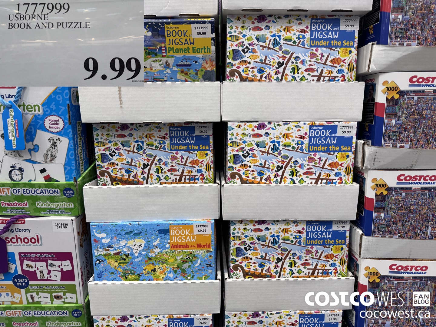 1777999 USBORNE BOOK AND PUZZLE $9.99