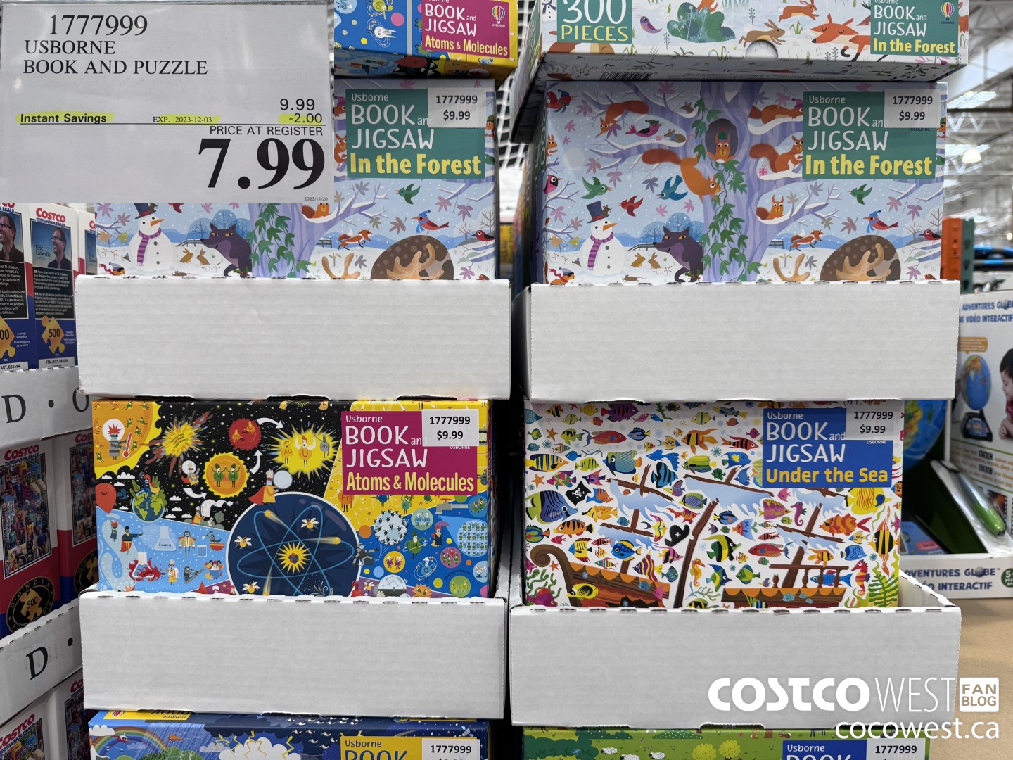 1777999 USBORNE BOOK AND PUZZLE ($2.00 INSTANT SAVINGS EXPIRES ON 2023-12-03) $7.99