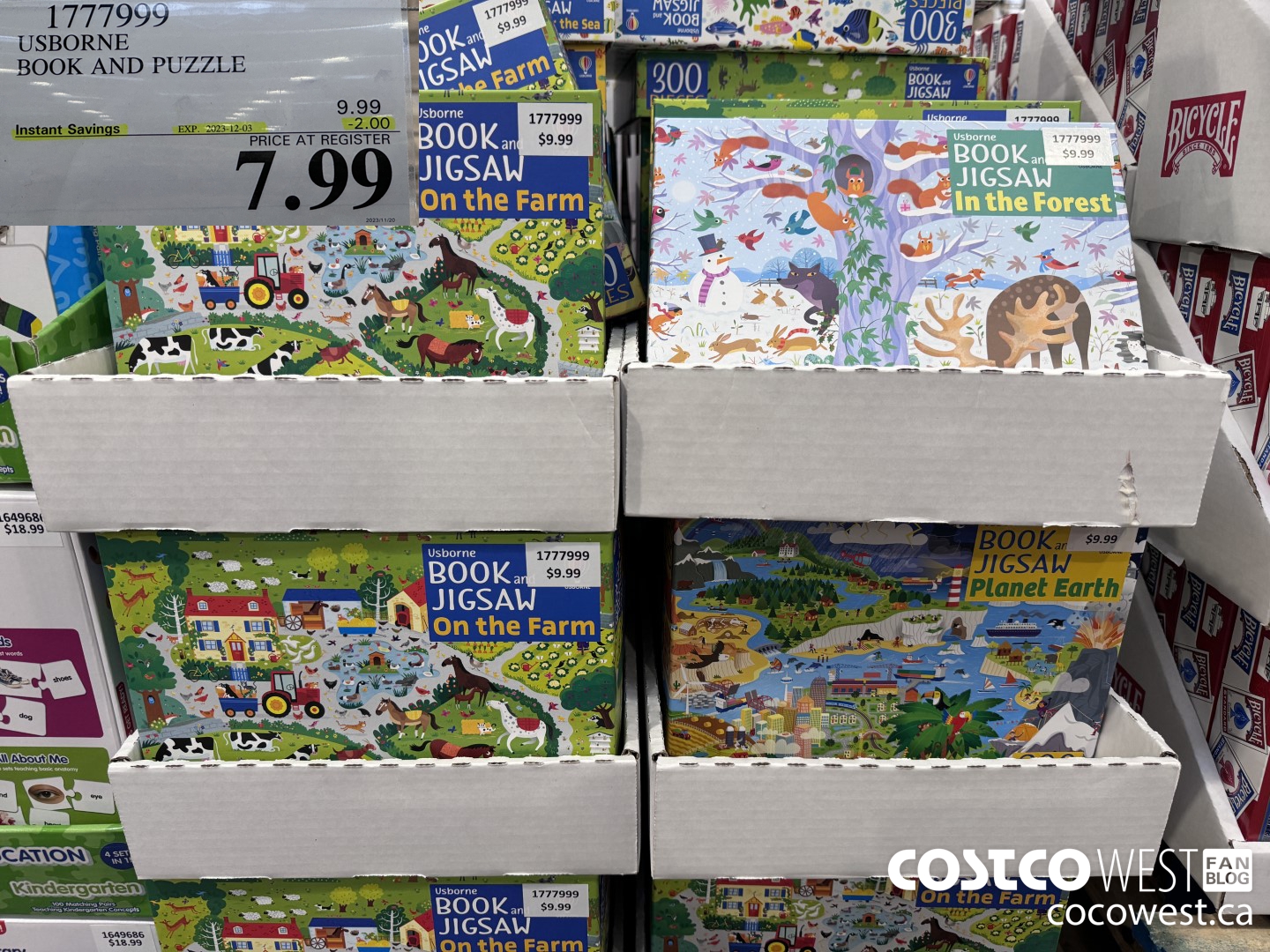 1777999 USBORNE BOOK AND PUZZLE ($2.00 INSTANT SAVINGS EXPIRES ON 2023-12-03) $7.99