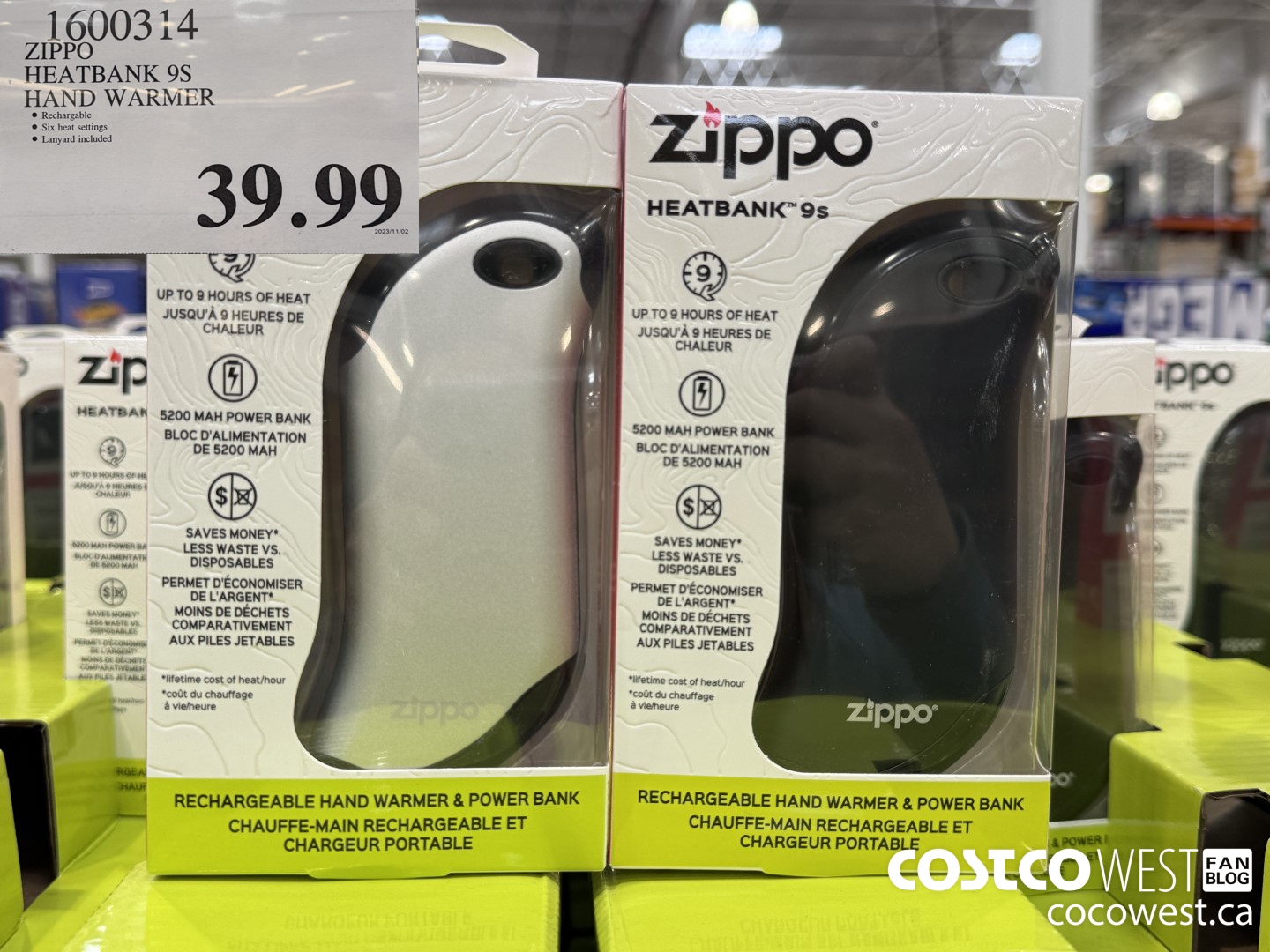 1600314 ZIPPO HEATBANK 9S HAND WARMER $39.99