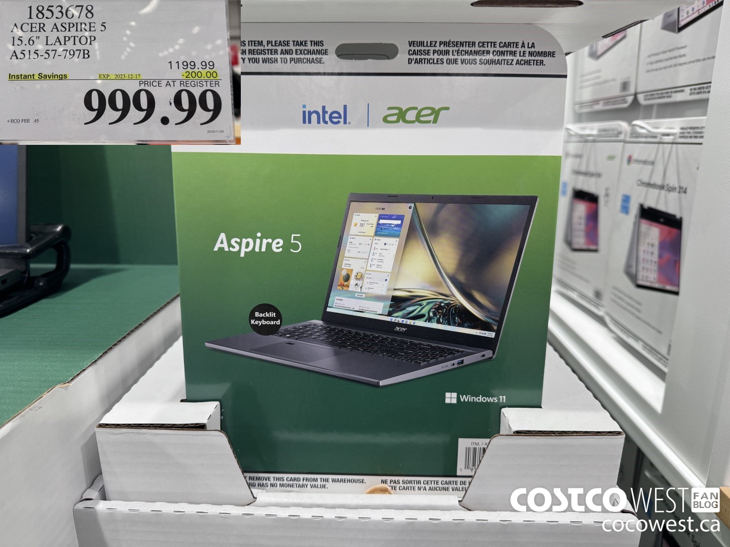 1853678 ACER ASPIRE 5 15.6