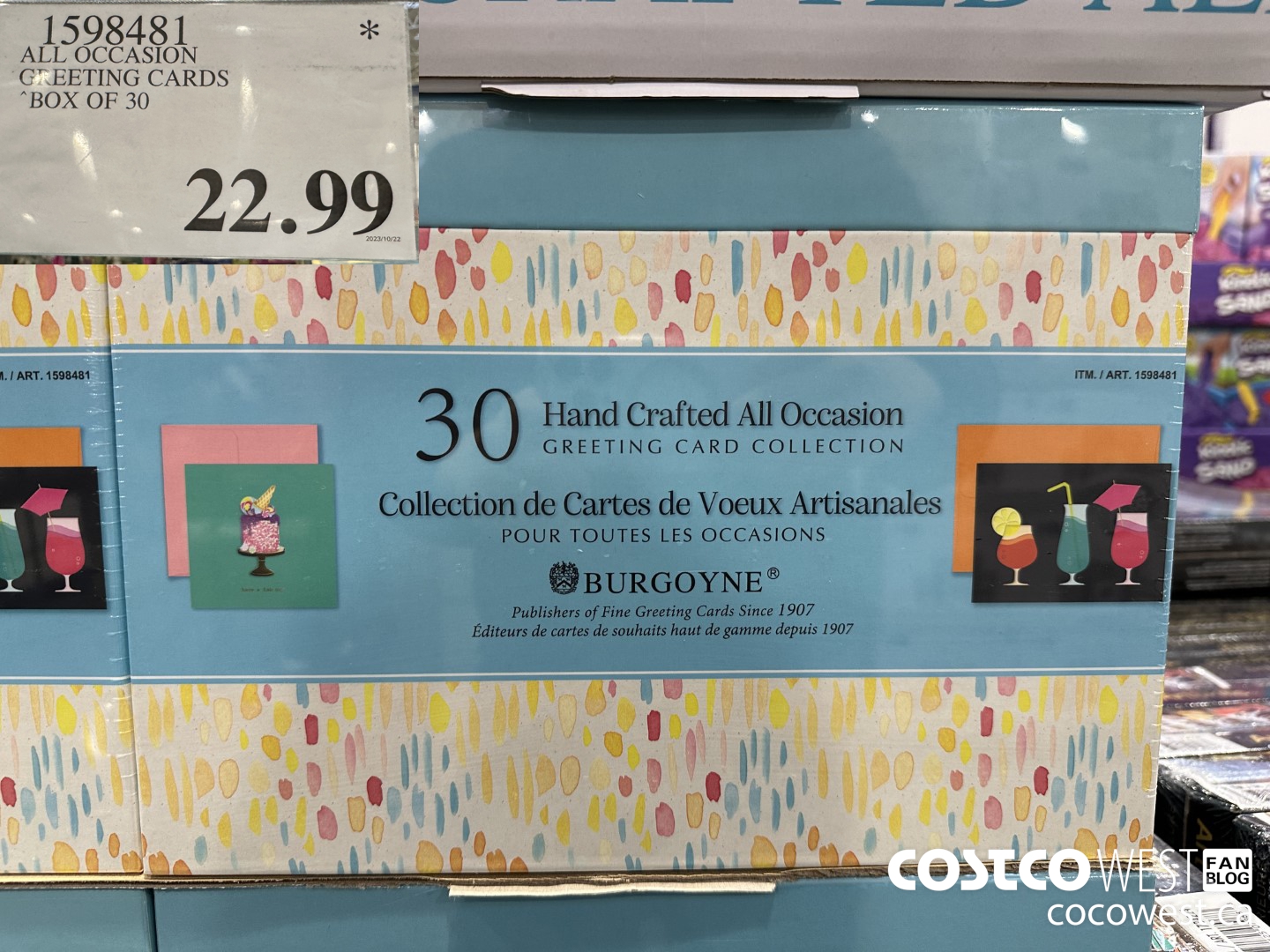 1598481 ALL OCCASION GREETING CARDS BOX OF 30 $22.99