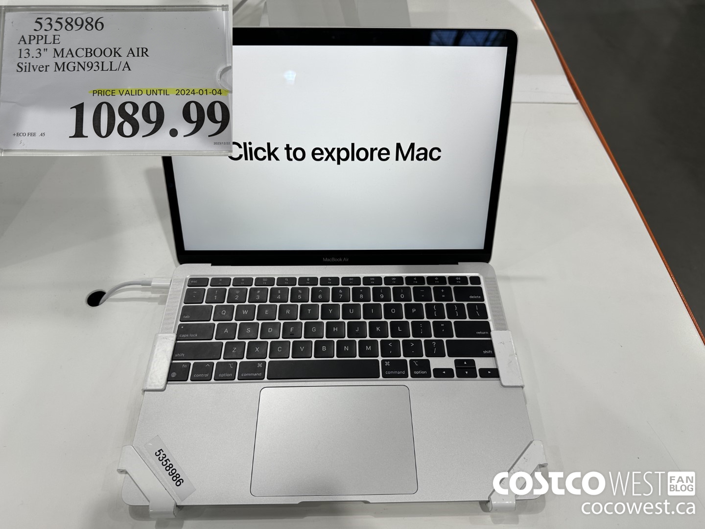 5358986 APPLE MACBOOK AIR 13.3