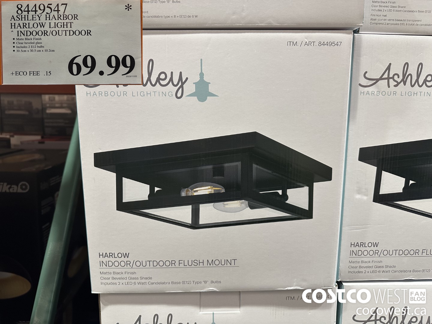 8449547 ASHLEY HARBOR HARLOW INDOOR/OUTDOOR $69.99