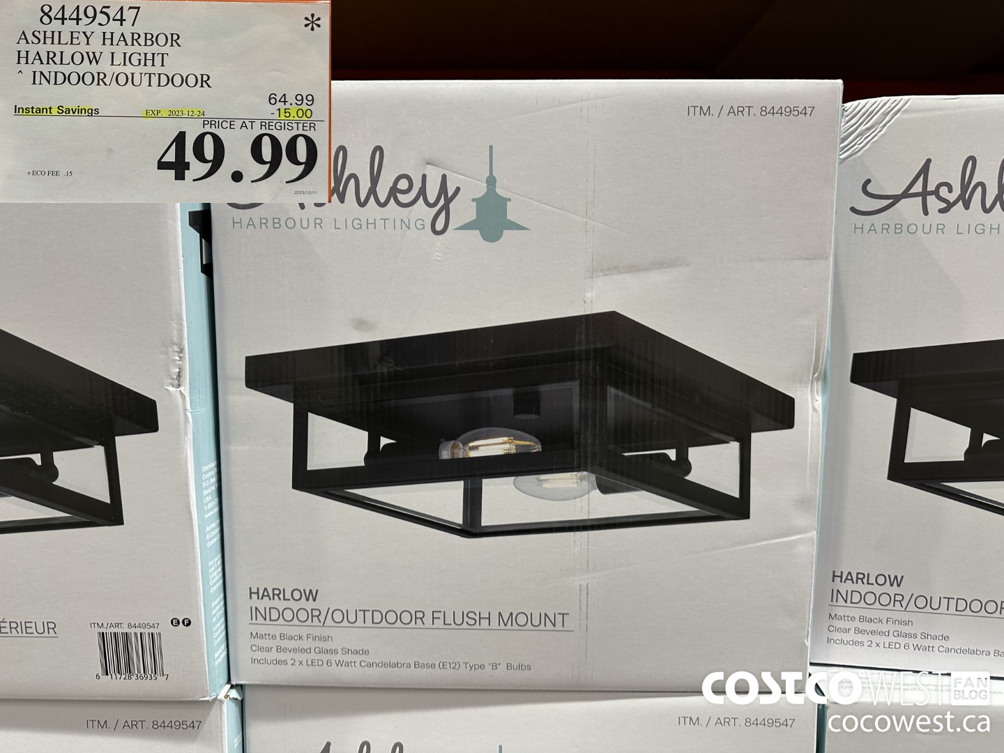 8449547 ASHLEY HARBOR HARLOW INDOOR/OUTDOOR ($15.00 INSTANT SAVINGS EXPIRES ON 2023-12-24) $49.99