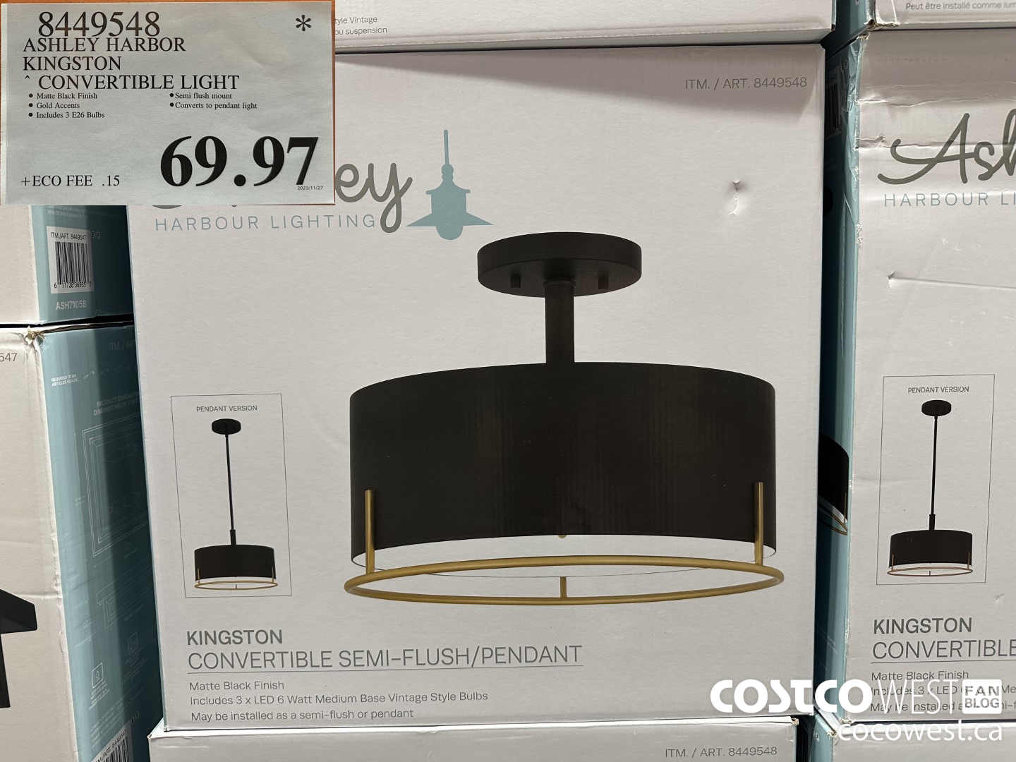 8449548 ASHLEY HARBOR KINGSTON CONVERTIBLE LIGHT $69.97