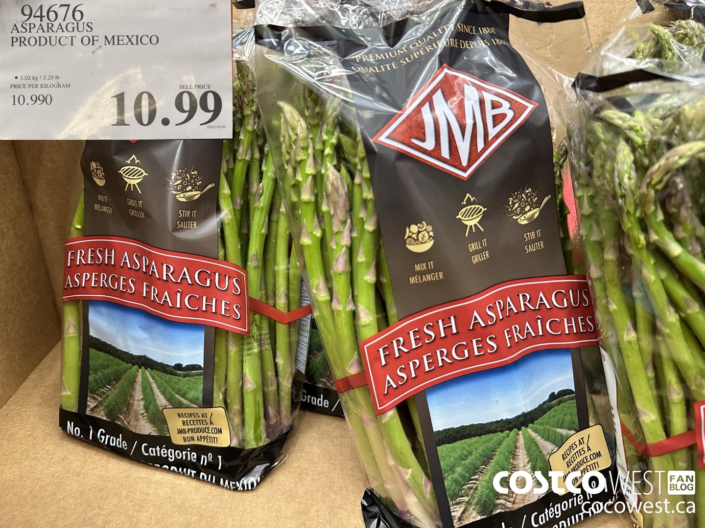 94676 ASPARAGUS PRODUCT OF MEXICO $10.99