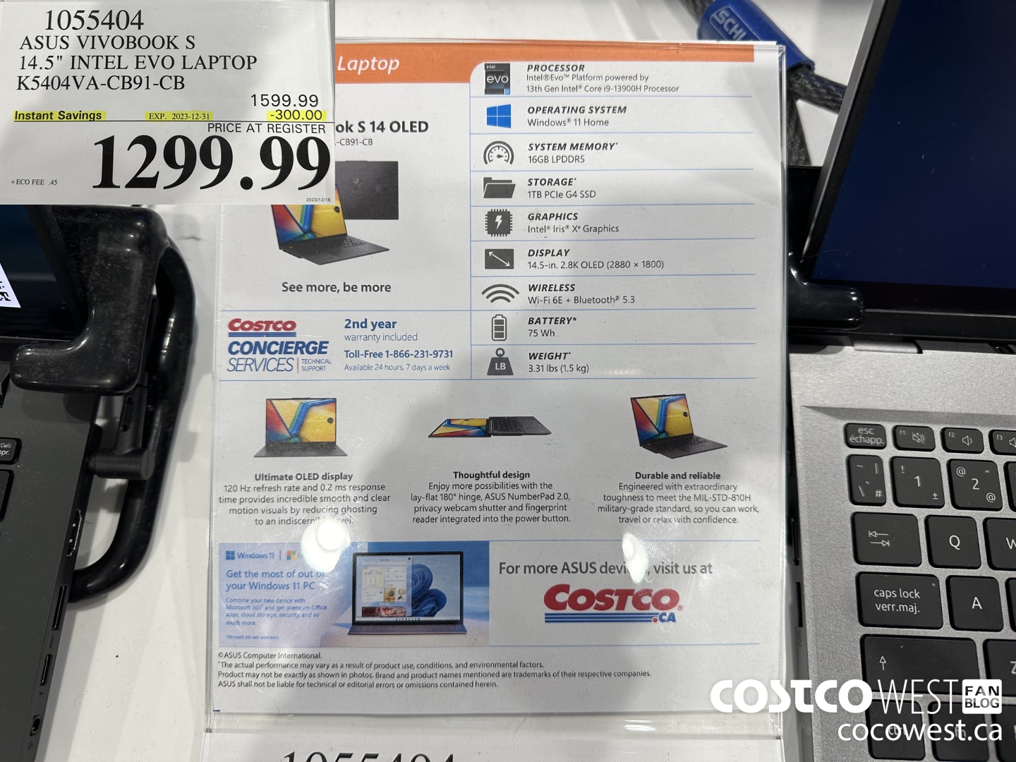 1055404 ASUS VIVOBOOK S 14.5