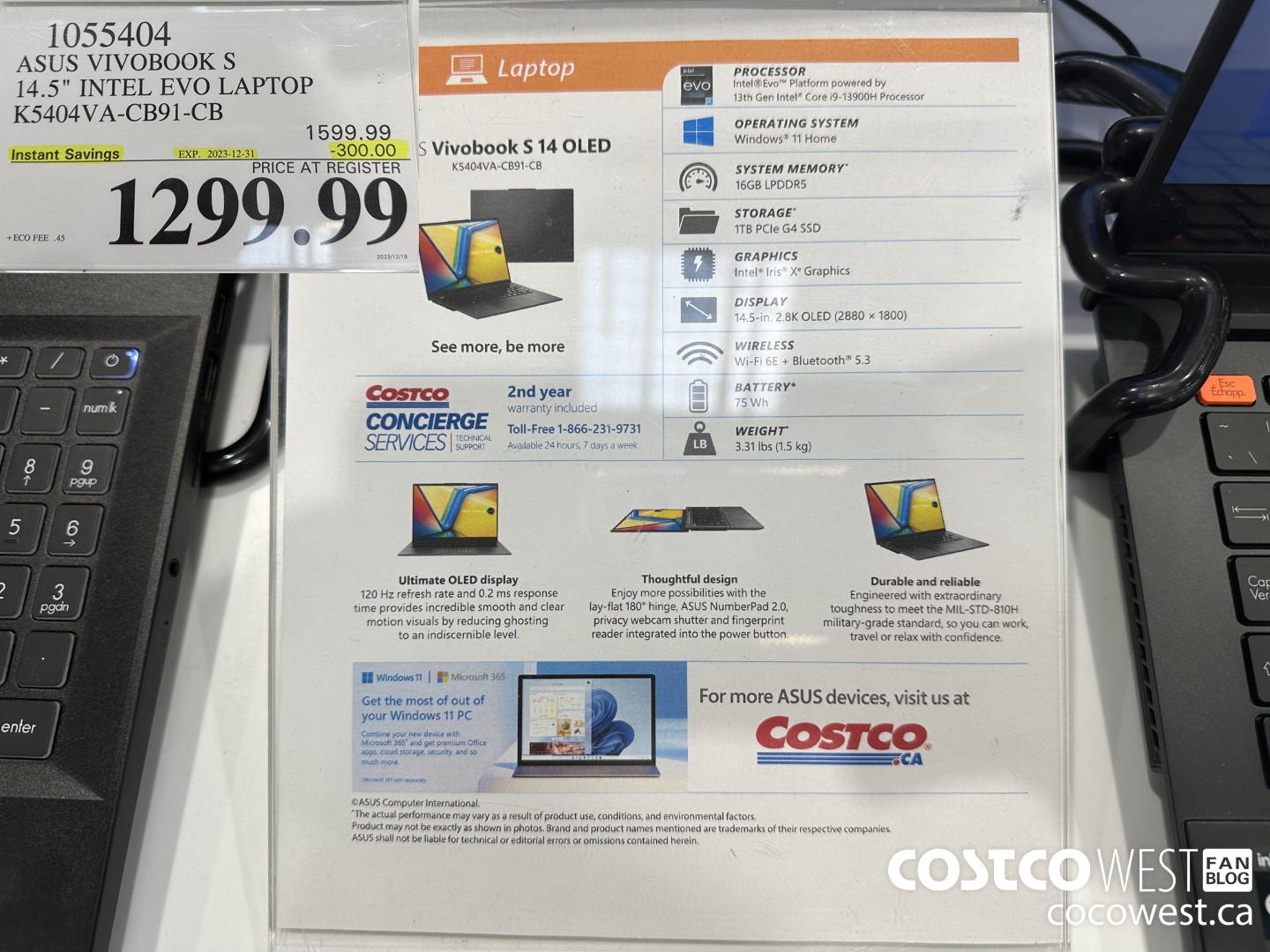 1055404 ASUS VIVOBOOK S 14.5