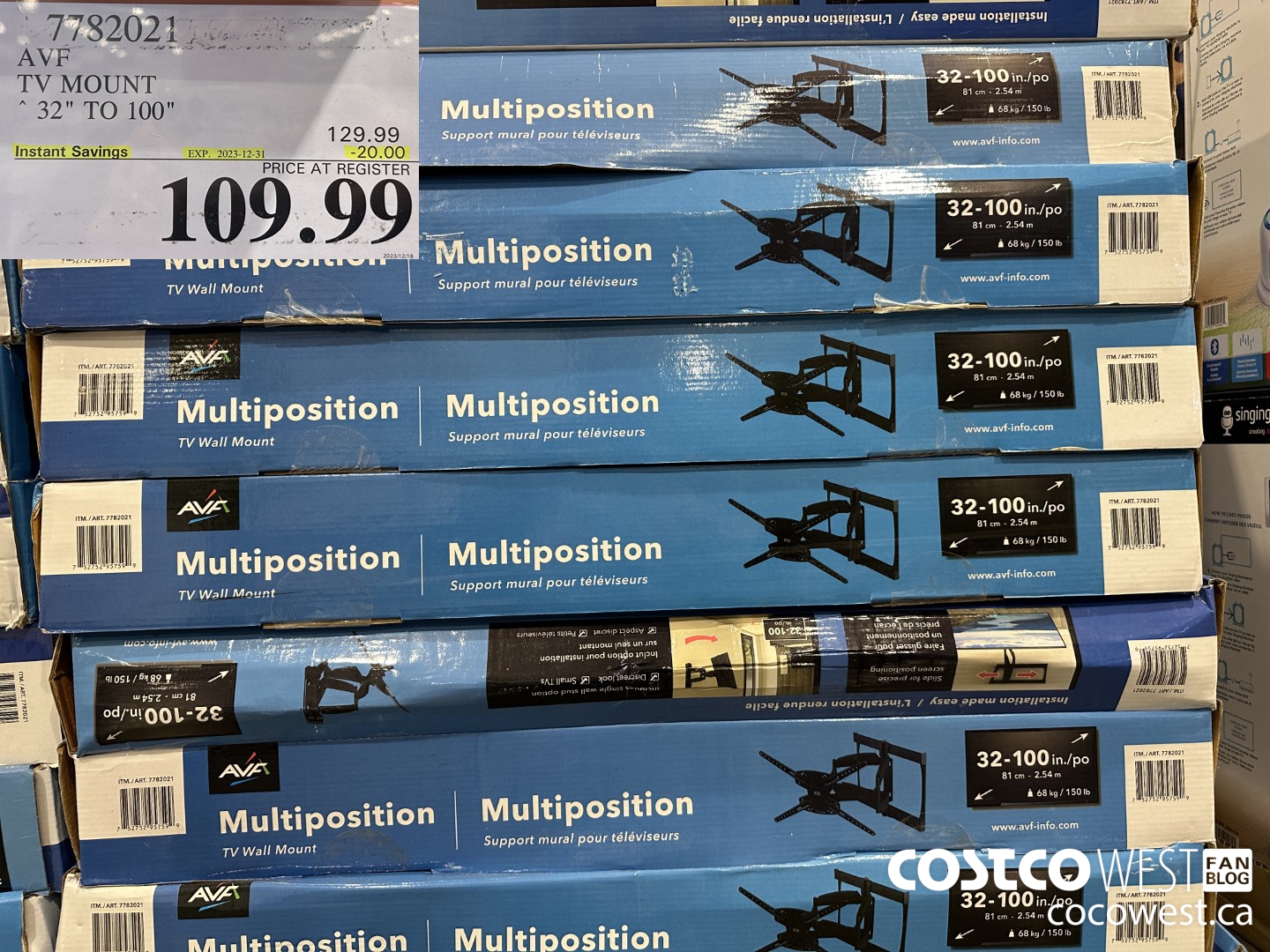 7782021 AVF TV MOUNT 32