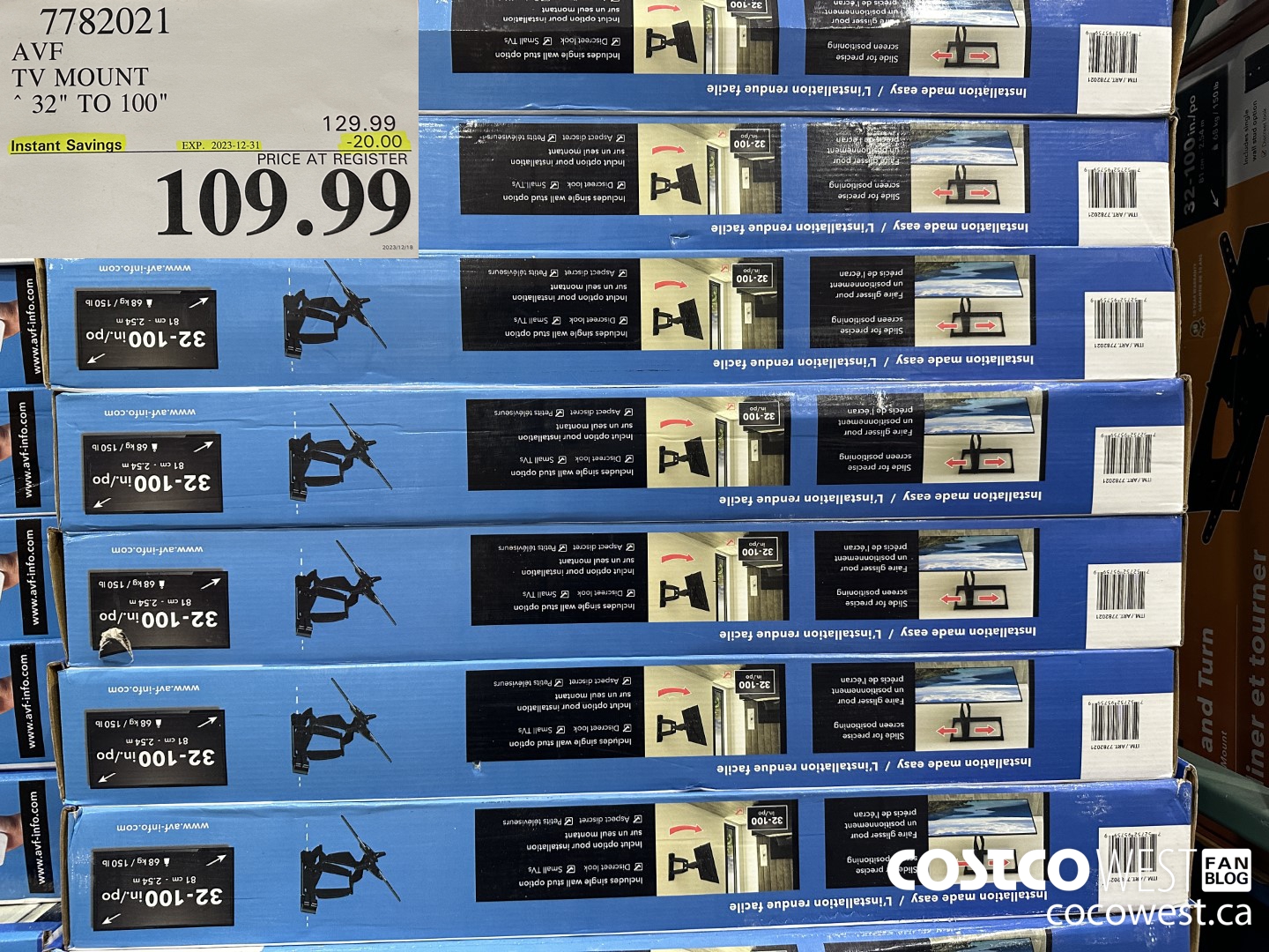 7782021 AVF TV MOUNT 32