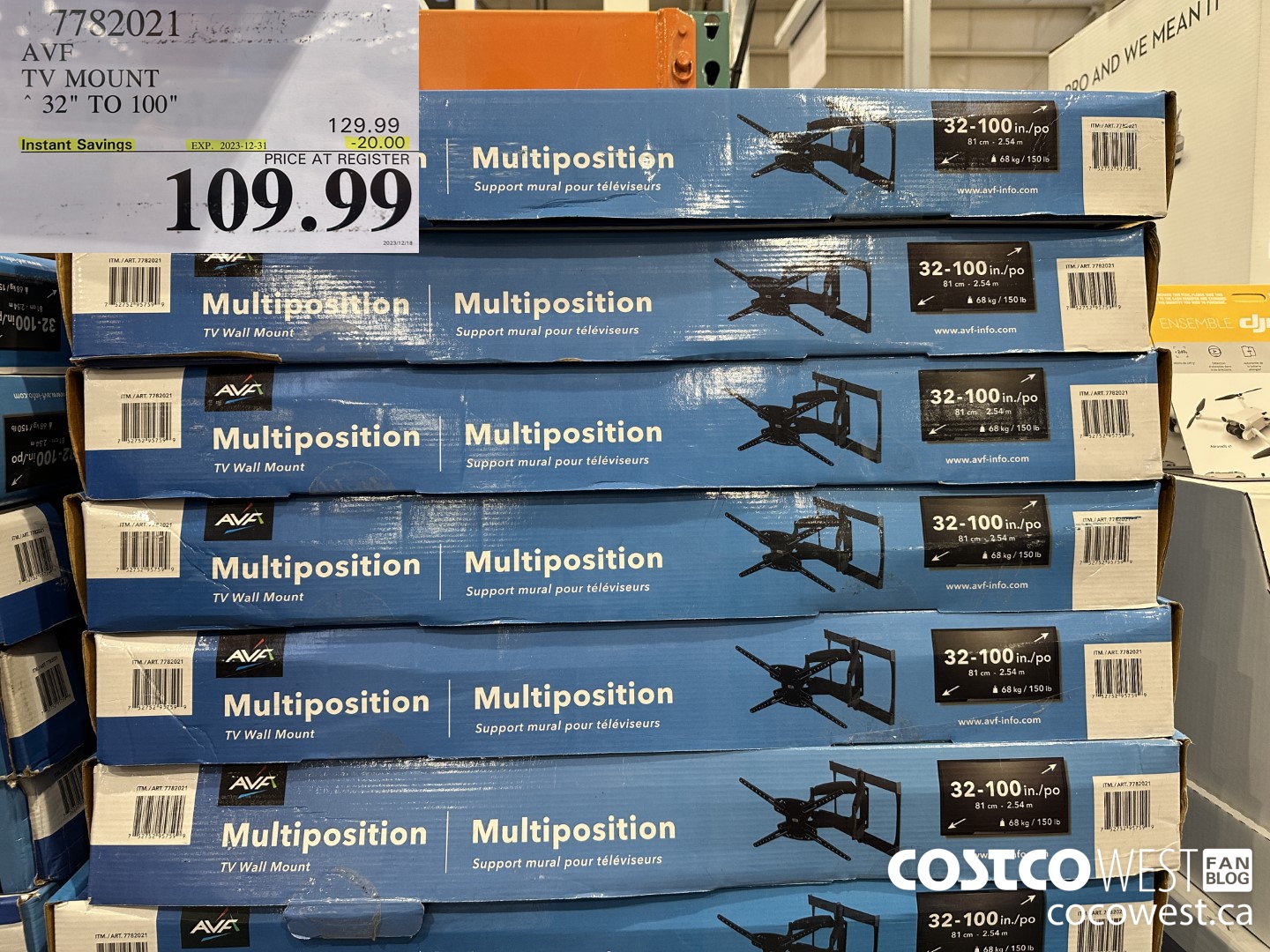 7782021 AVF TV MOUNT 32