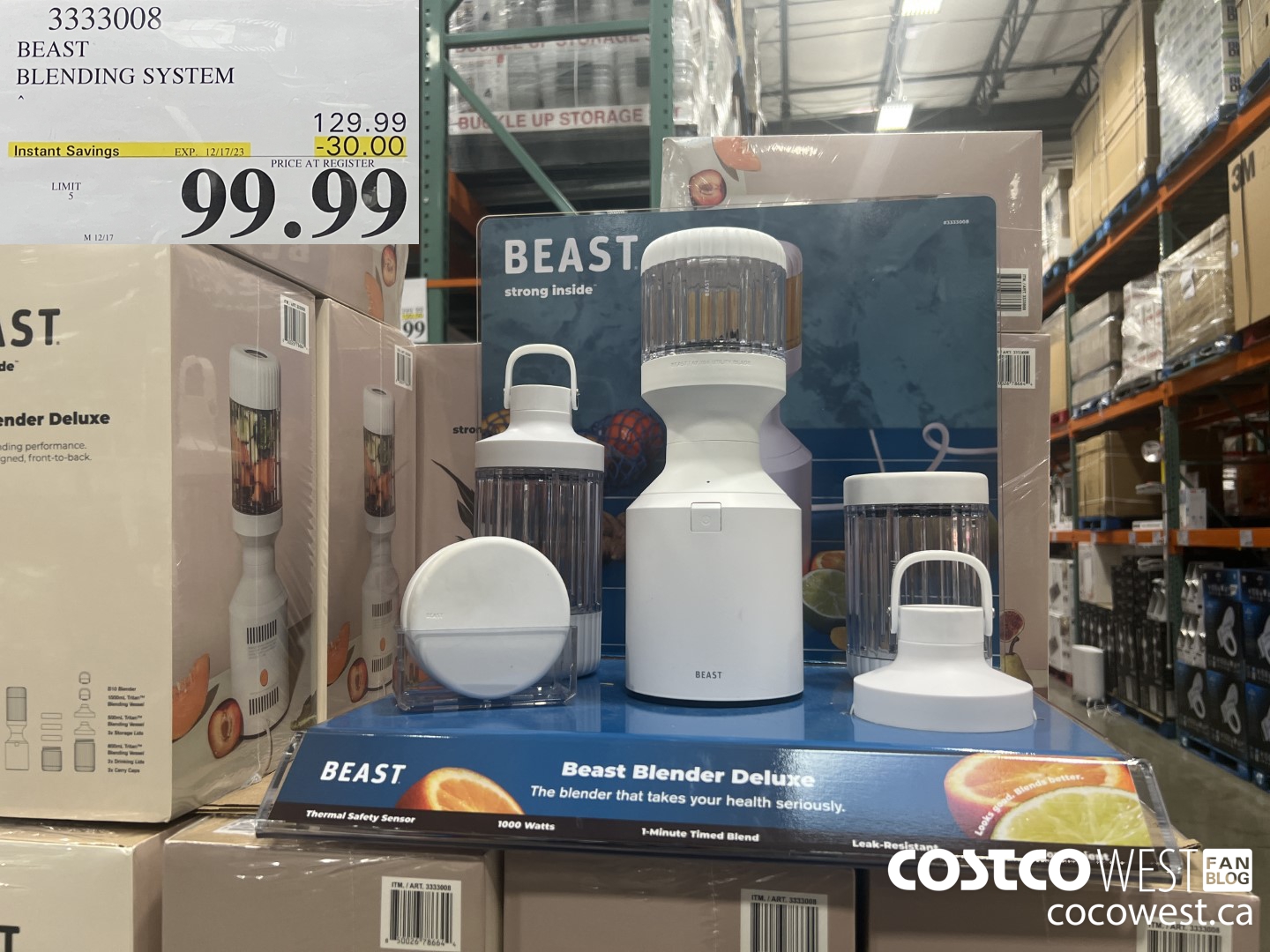 3333008 BEAST BLENDING SYSTEM ($30.00 INSTANT SAVINGS EXPIRES ON 2023-12-17) $99.99