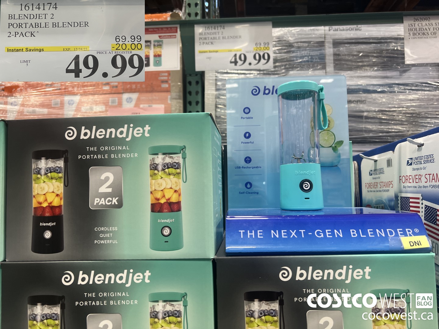 1614174 BLENDJET 2 PORTABLE BLENDER 2-PACK ($20.00 INSTANT SAVINGS EXPIRES ON 2023-12-24) $49.99