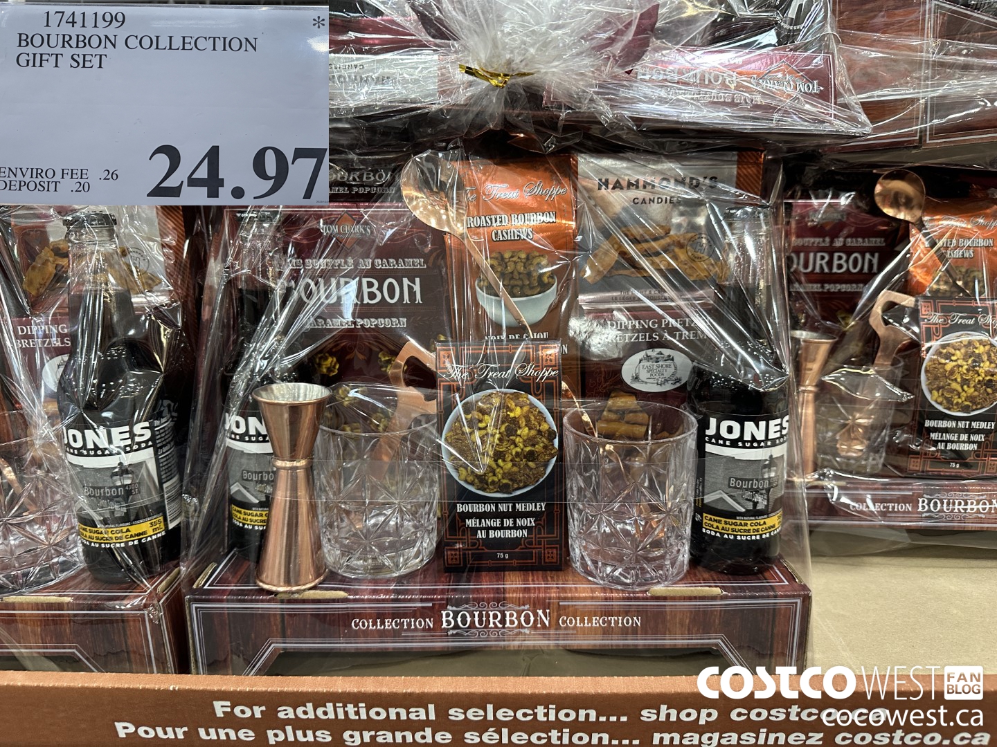 1741199 BOURBON COLLECTION GIFT SET $24.97