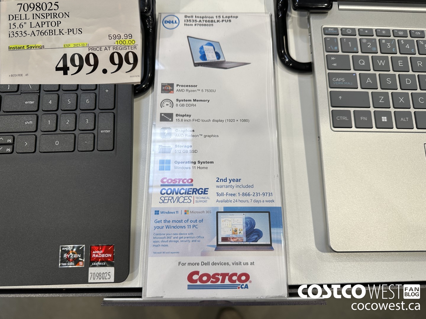 7098025 DELL INSPIRON 15.6