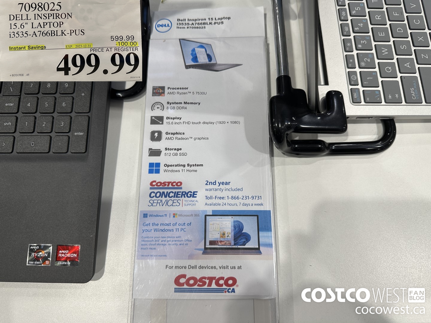 7098025 DELL INSPIRON 15.6