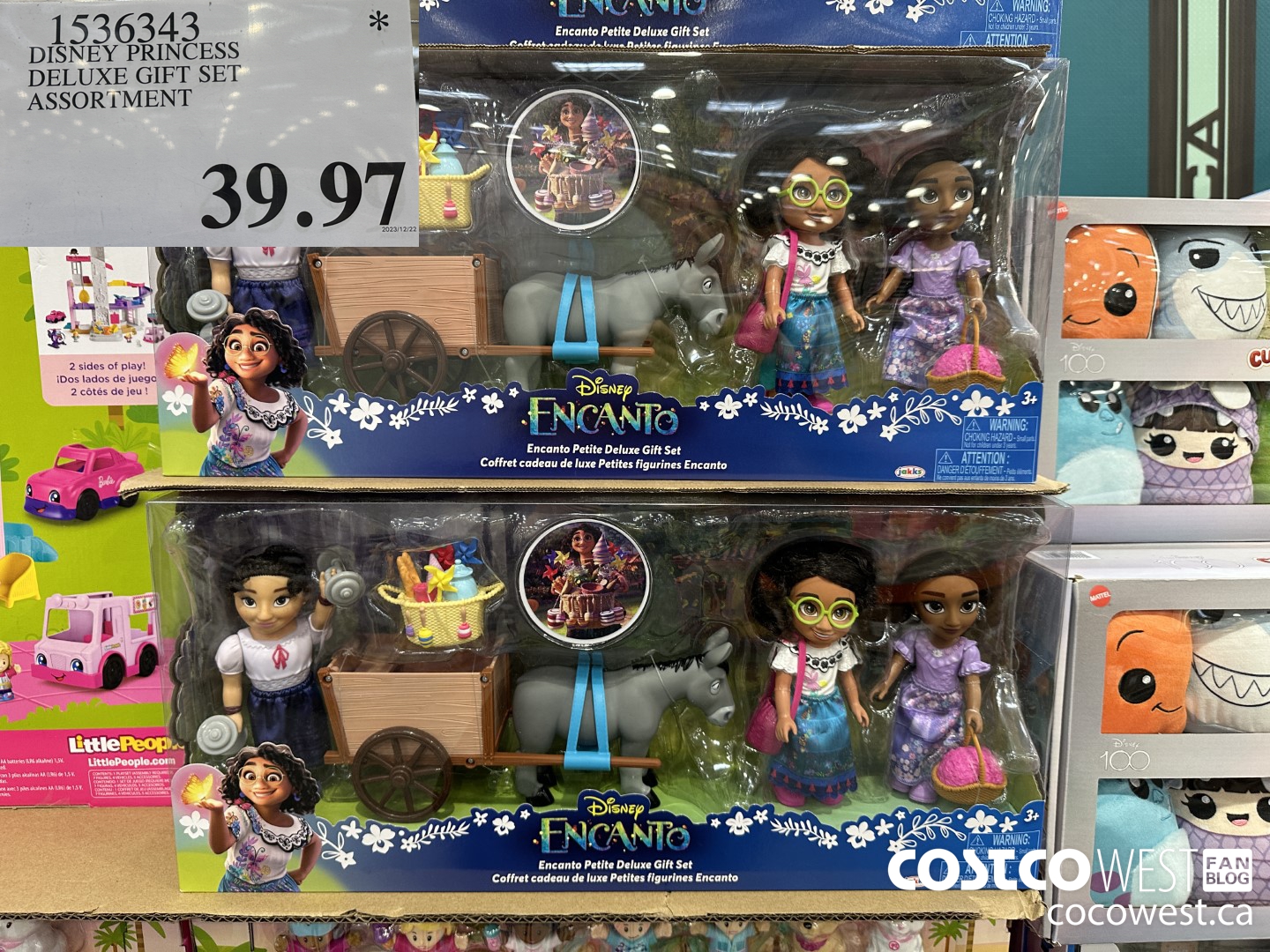 1536343 DISNEY PRINCESS DELUXE GIFT SET ASSORTMENT  $39.97