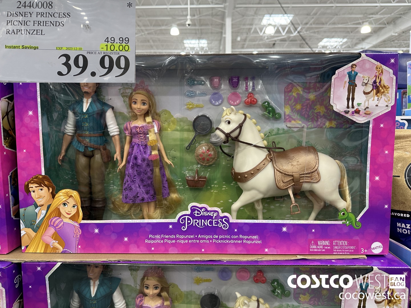 2440008 DISNEY PRINCESS PICNIC FRIENDS RAPUNZEL ($10.00 INSTANT SAVINGS EXPIRES ON 2023-12-10) $39.99