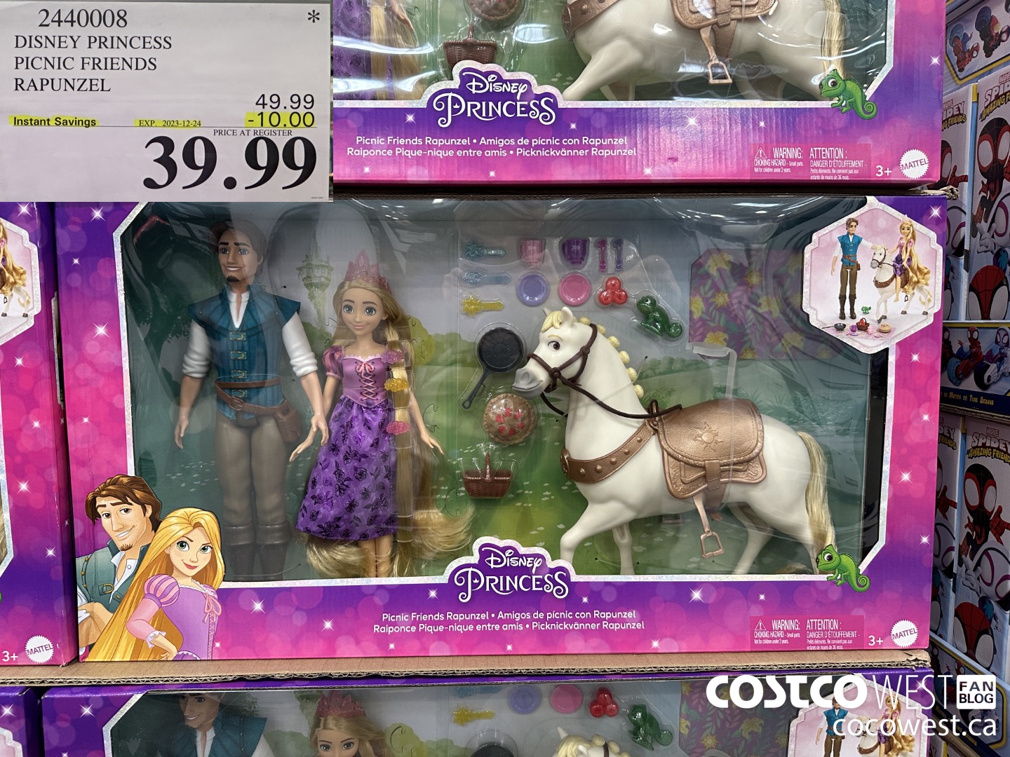 2440008 DISNEY PRINCESS PICNIC FRIENDS RAPUNZEL ($10.00 INSTANT SAVINGS EXPIRES ON 2023-12-24) $39.99