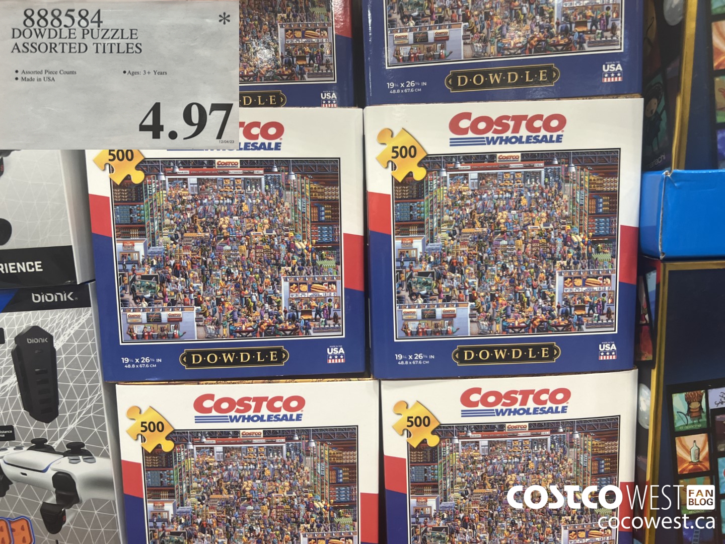 888584 DOWDLE PUZZLE ASSORTED TITLES $4.97