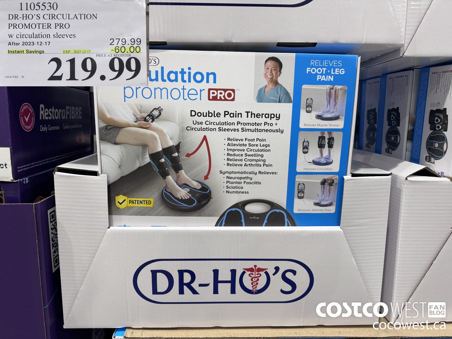 1105530 DR-HO'S CIRCULATION PROMOTER PRO W CIRCULATION SLEEVES ($60.00 INSTANT SAVINGS EXPIRES ON 2023-12-17) $219.99
