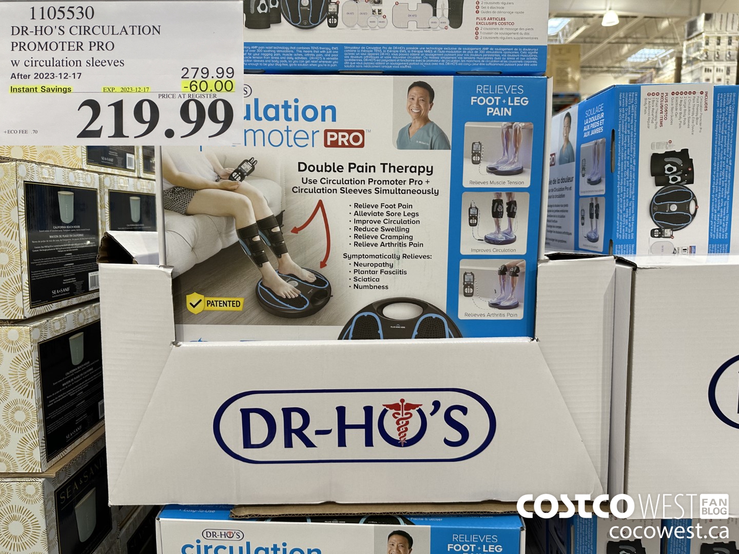 1105530 DR-HO'S CIRCULATION PROMOTER PRO W CIRCULATION SLEEVES ($60.00 INSTANT SAVINGS EXPIRES ON 2023-12-17) $219.99
