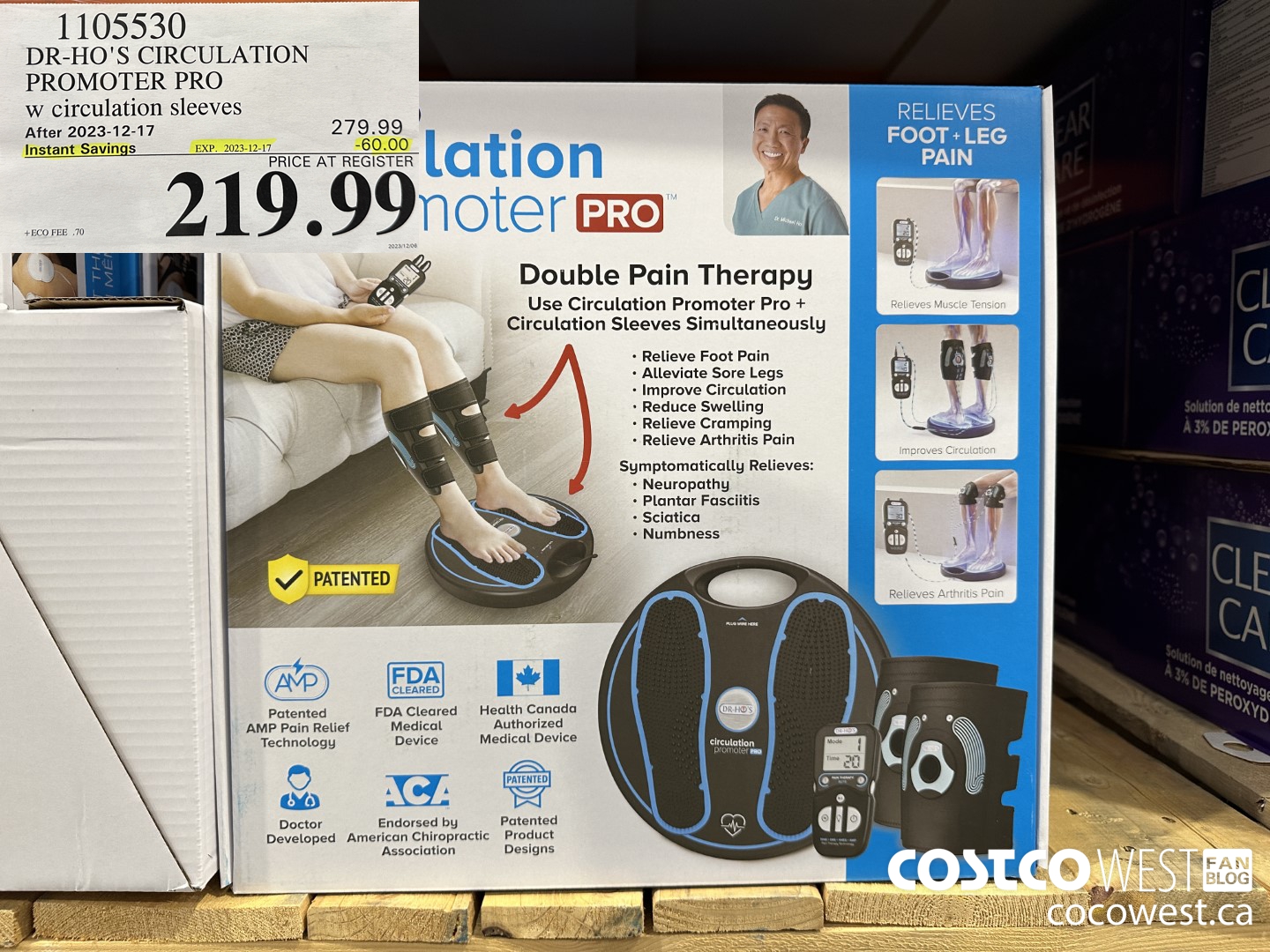 1105530 DR-HO'S CIRCULATION PROMOTER PRO W CIRCULATION SLEEVES ($60.00 INSTANT SAVINGS EXPIRES ON 2023-12-17) $219.99