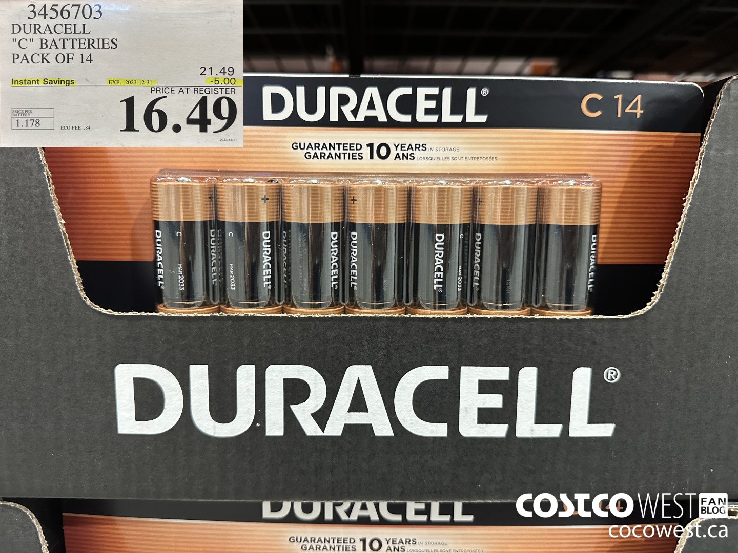 3456703 DURACELL 