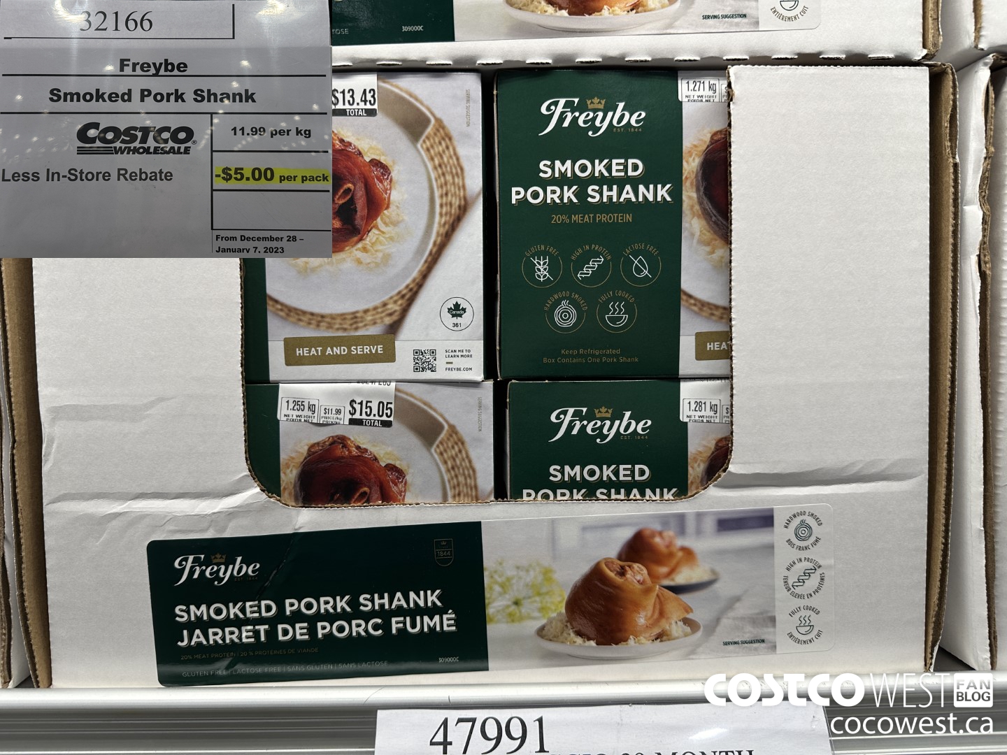 32166 Freybe Smoked Pork Shank ($5.00 INSTANT SAVINGS EXPIRES ON 2024-01-07)