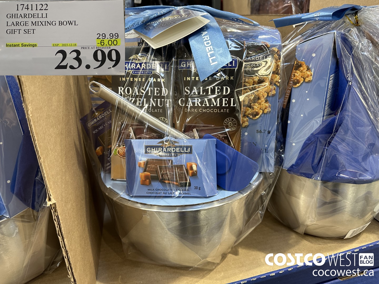 1741122 GHIARDELLI LARGE MIXING BOWL GIFT SET ($6.00 INSTANT SAVINGS EXPIRES ON 2023-12-18) $23.99