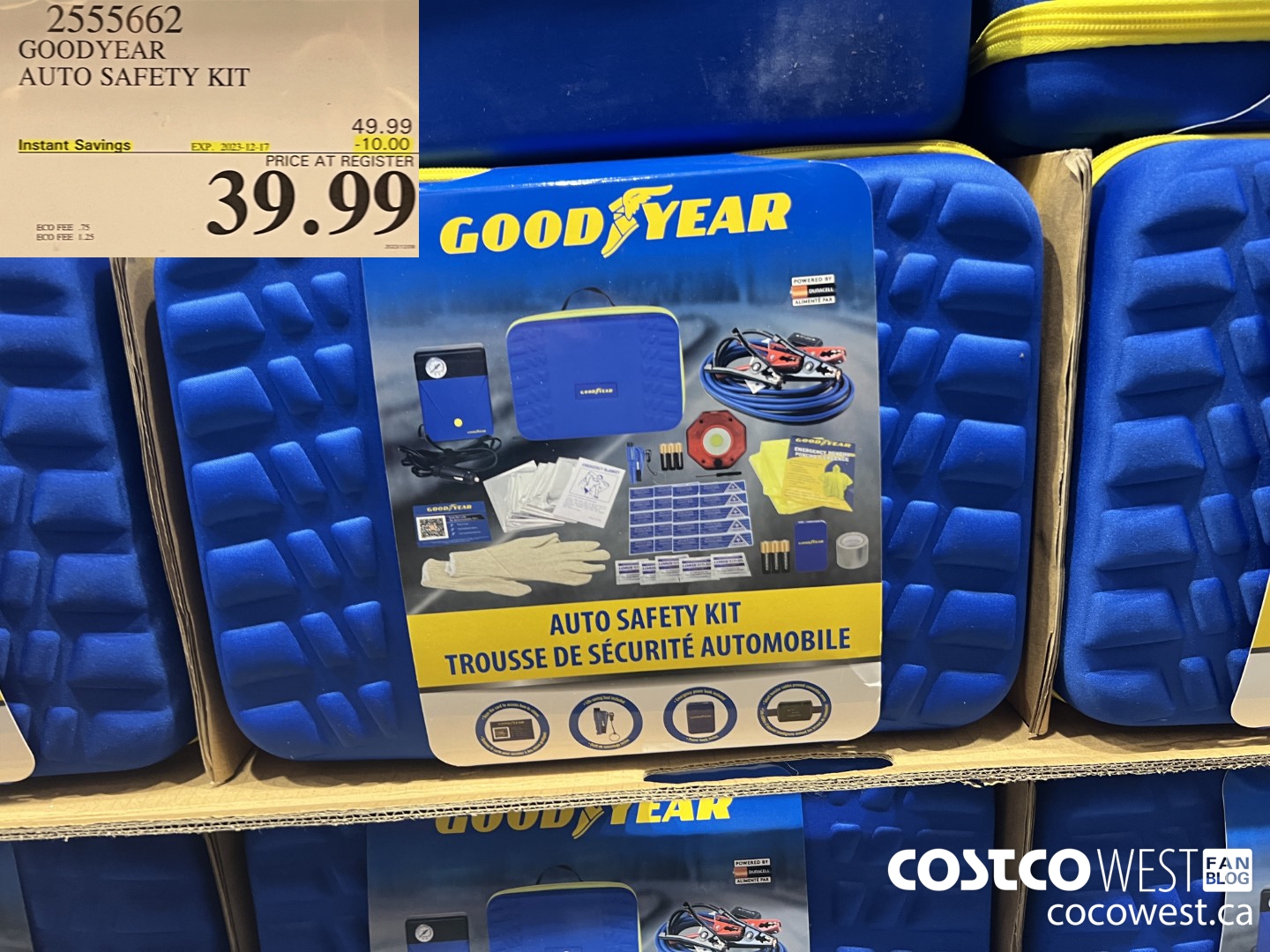 2555662 GOODYEAR AUTO SAFETY KIT ($10.00 INSTANT SAVINGS EXPIRES ON 2023-12-17) $39.99