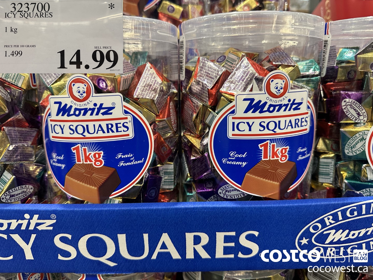 323700 ICY SQUARES 1 kg  $14.99