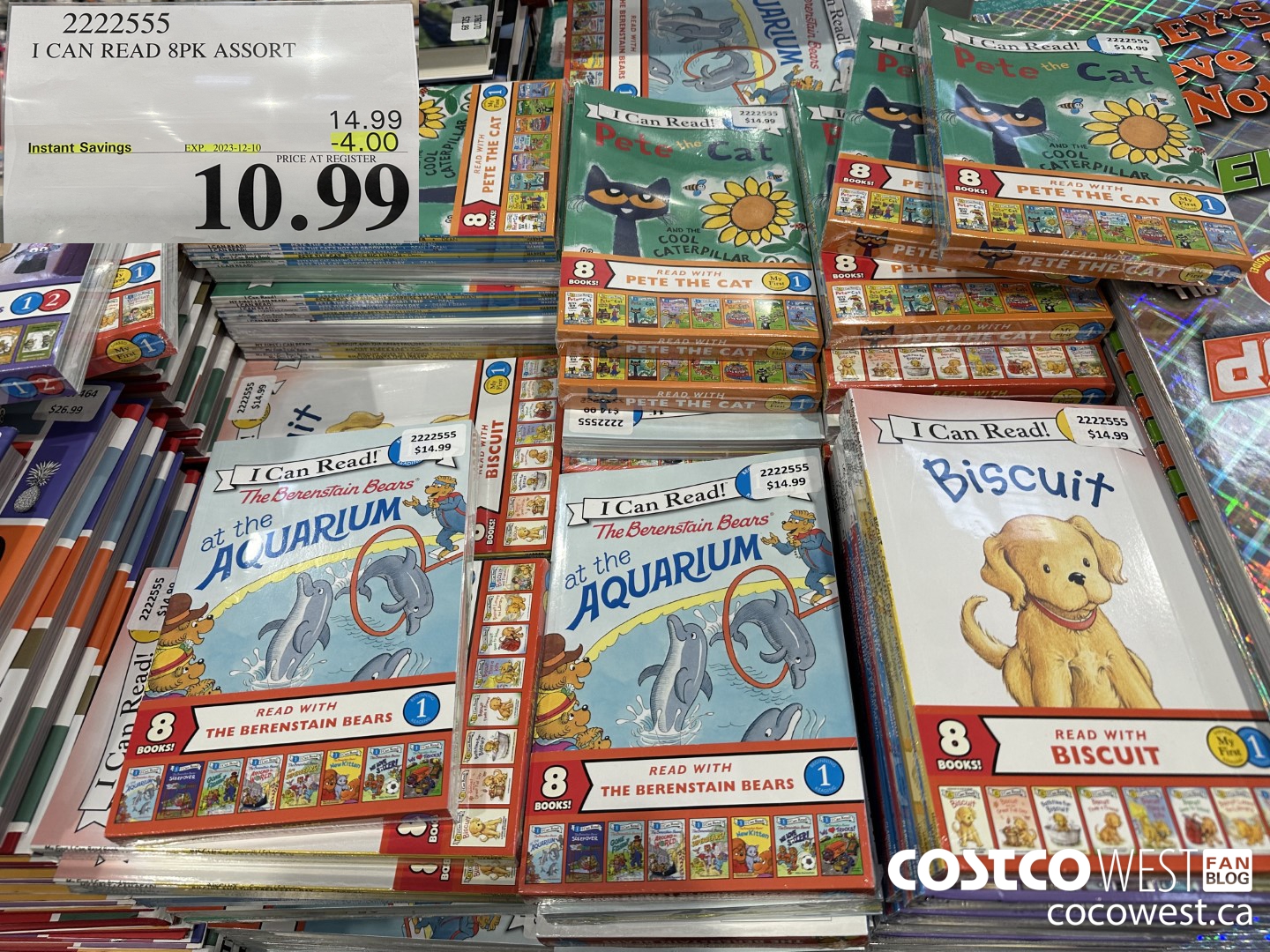 2222555 I CAN READ 8PK ASSORT ($4.00 INSTANT SAVINGS EXPIRES ON 2023-12-10) $10.99