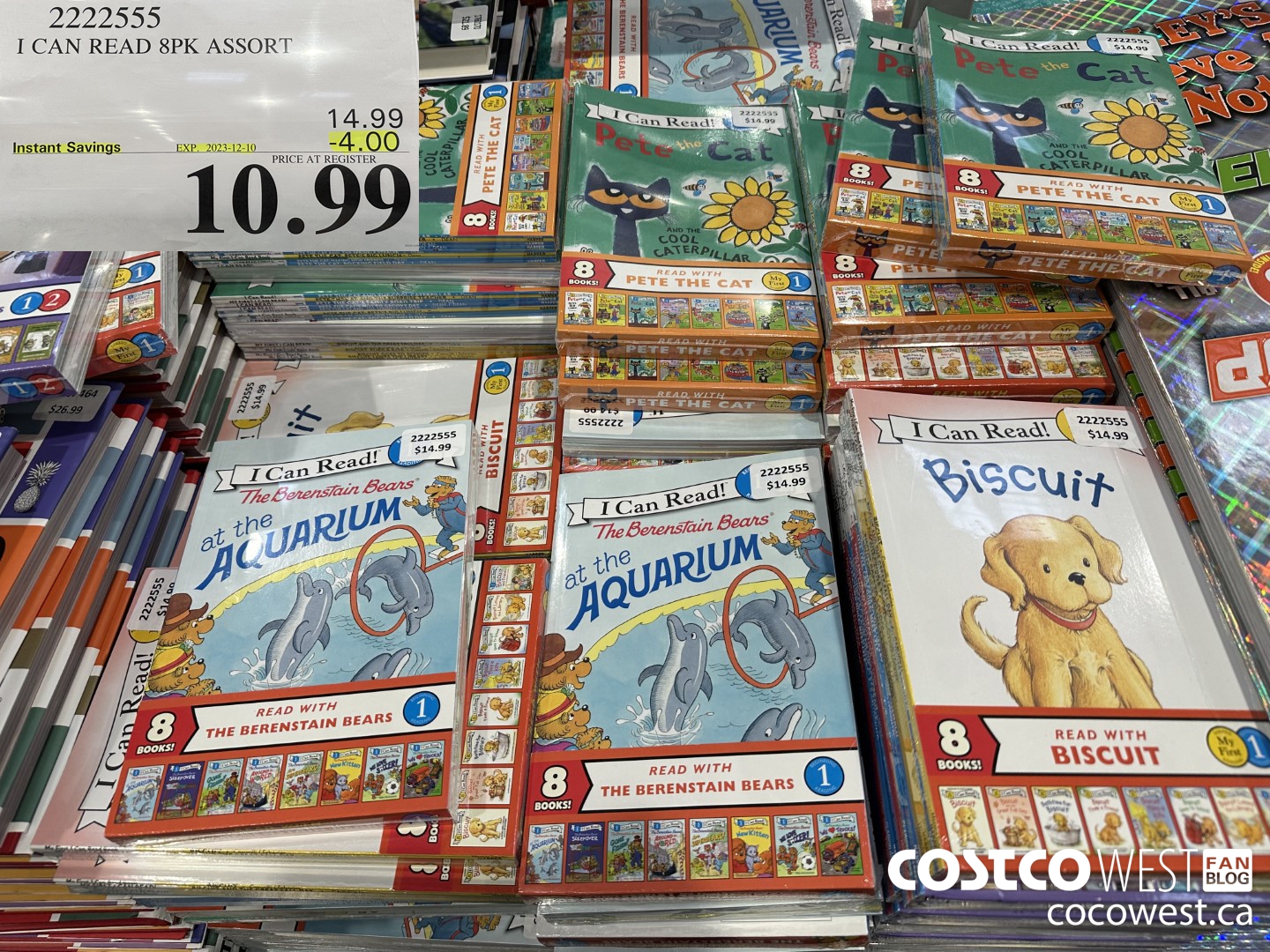 2222555 I CAN READ 8PK ASSORT ($4.00 INSTANT SAVINGS EXPIRES ON 2023-12-10) $10.99