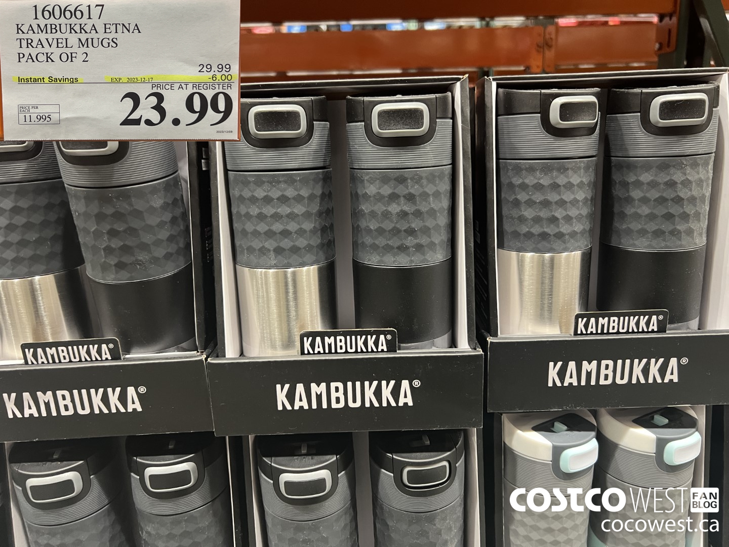 1606617 KAMBUKKA ETNA TRAVEL MUGS PACK OF 2 ($6.00 INSTANT SAVINGS EXPIRES ON 2023-12-17) $23.99