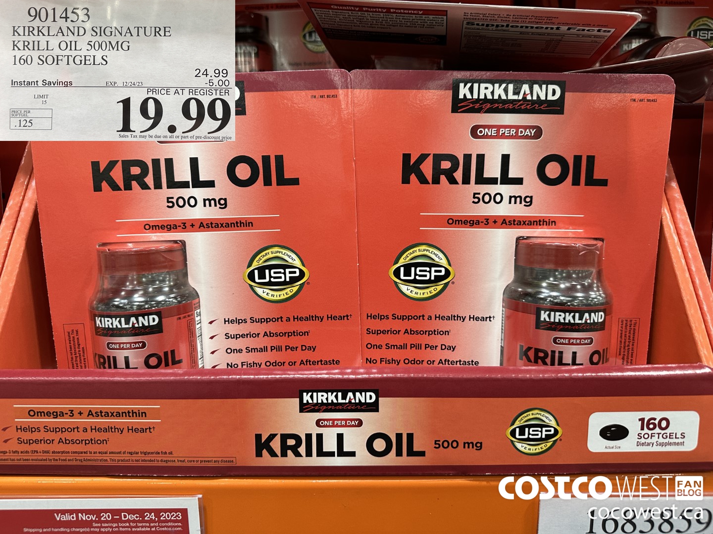 Costco krill best sale oil recall