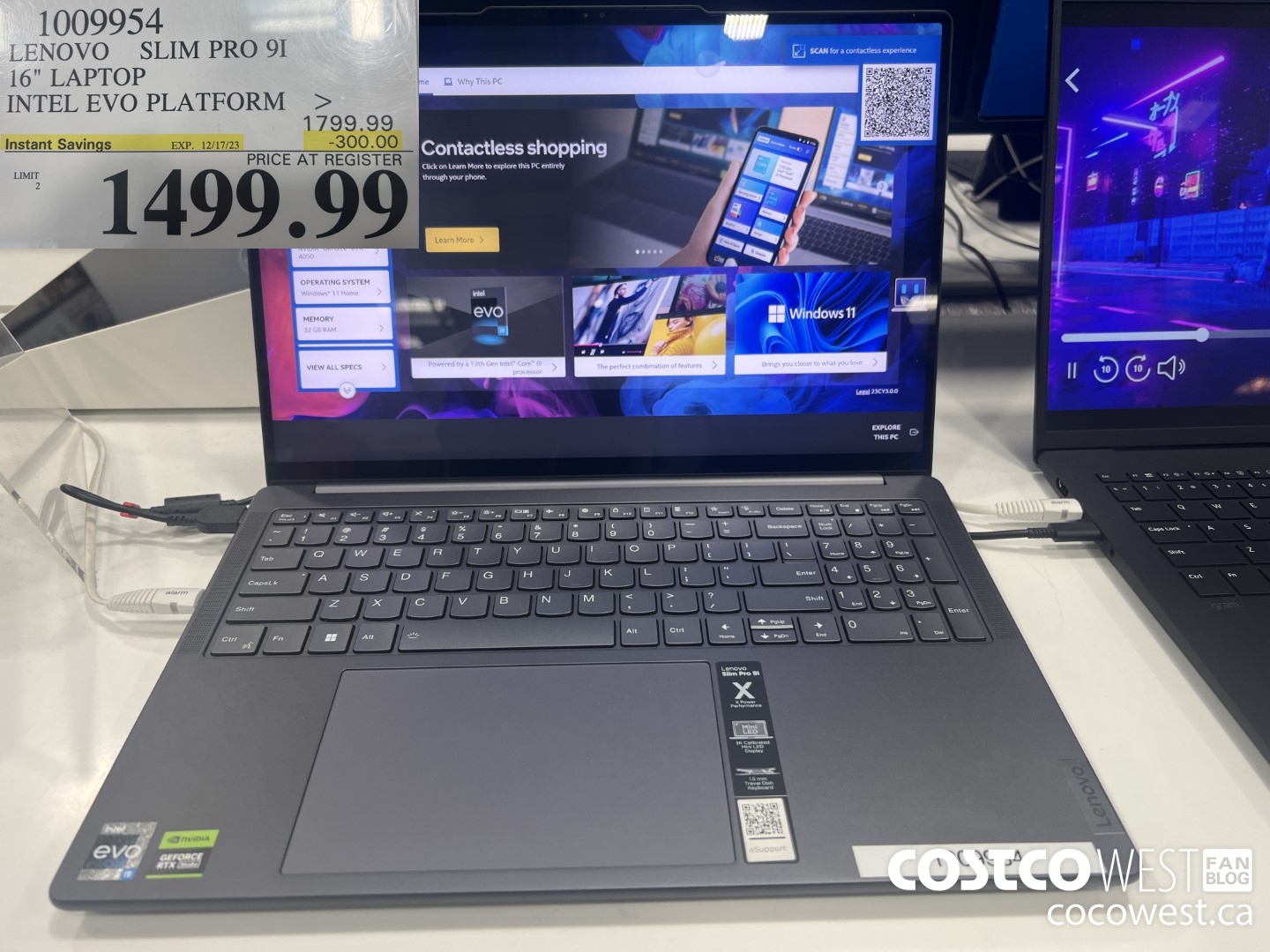 1009954 LENOVO SLIM PRO 9I 16