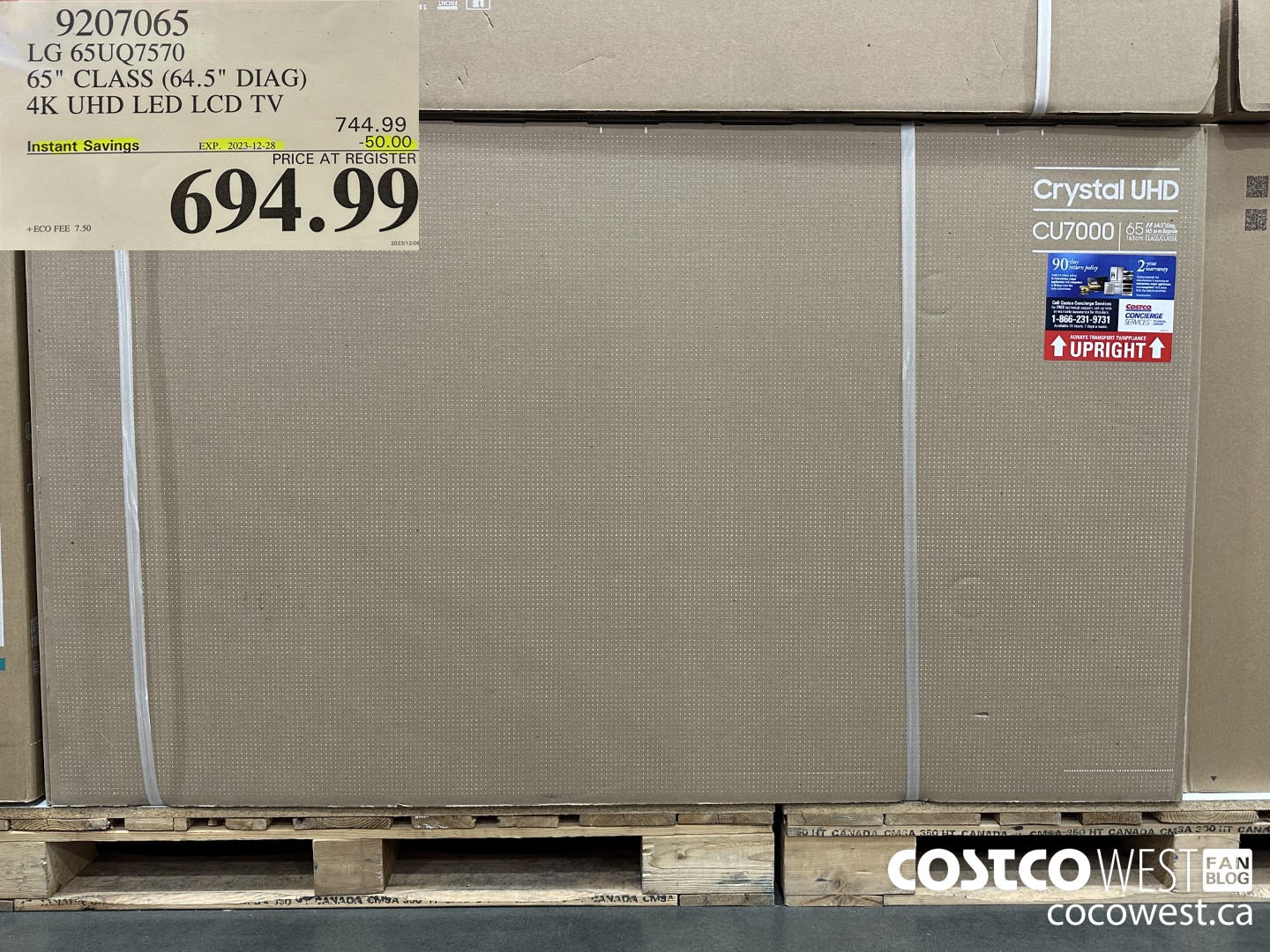 9207065 LG 65UQ7570 65