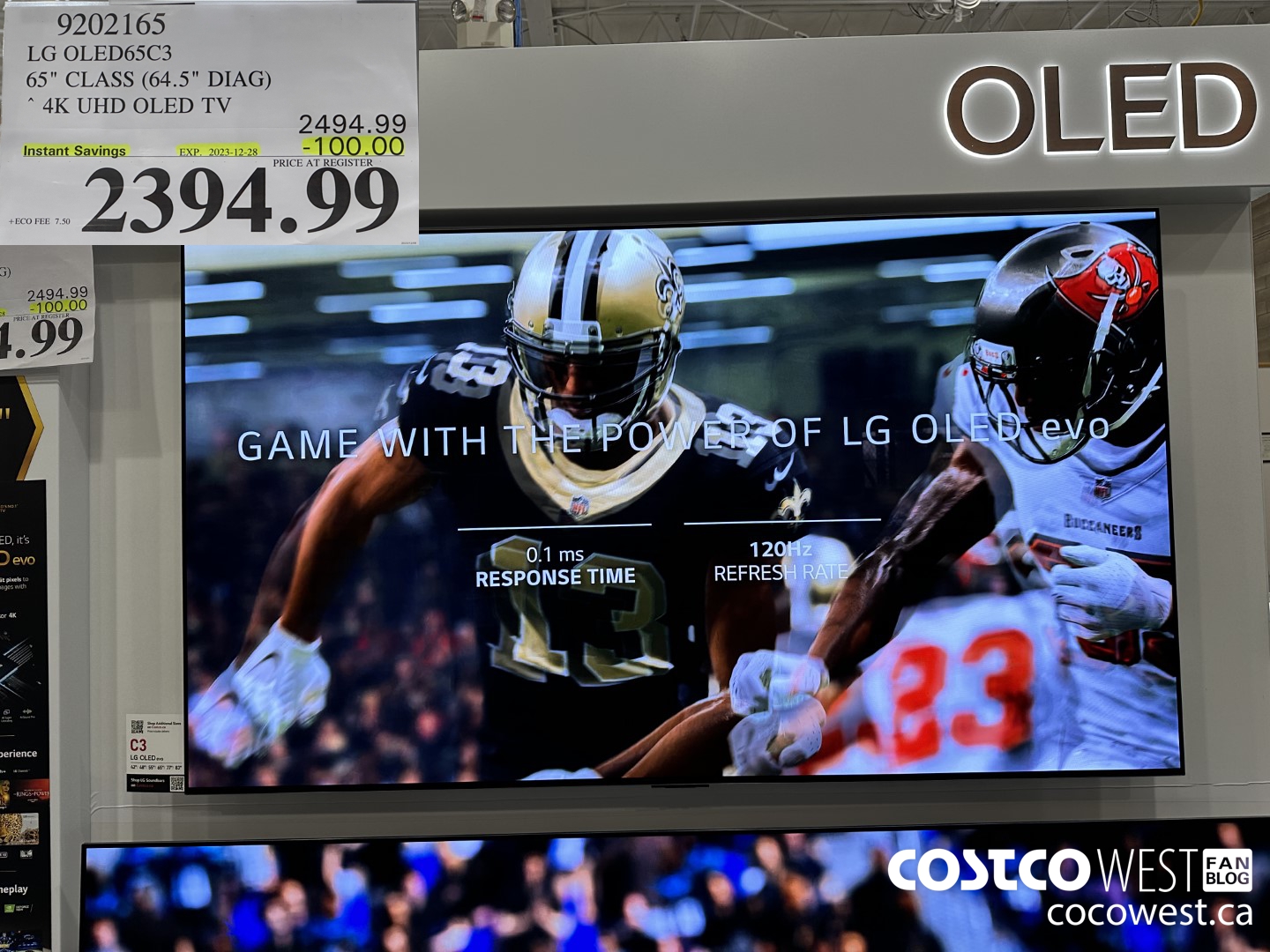 9202165 LG OLED65C3 65