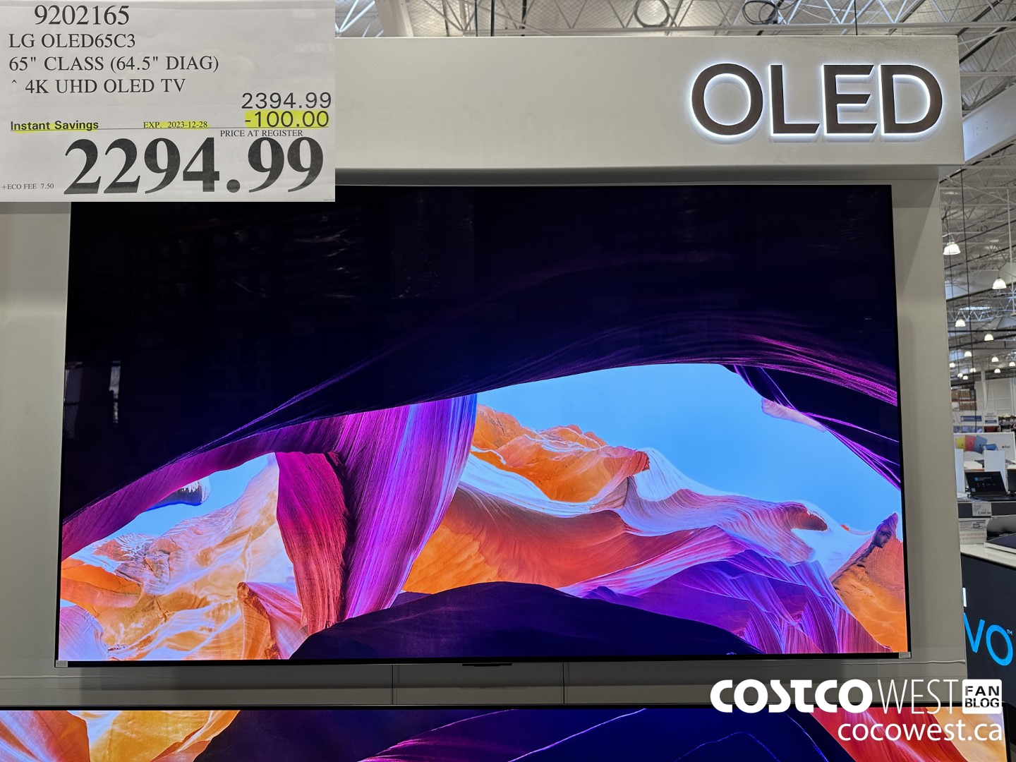 9202165 LG OLED65C3 65