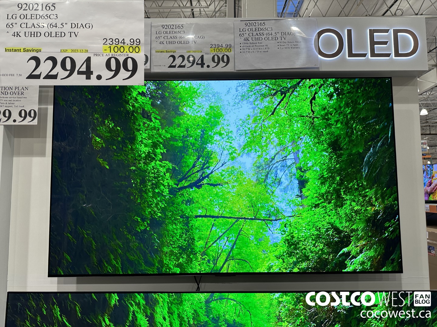 9202165 LG OLED65C3 65