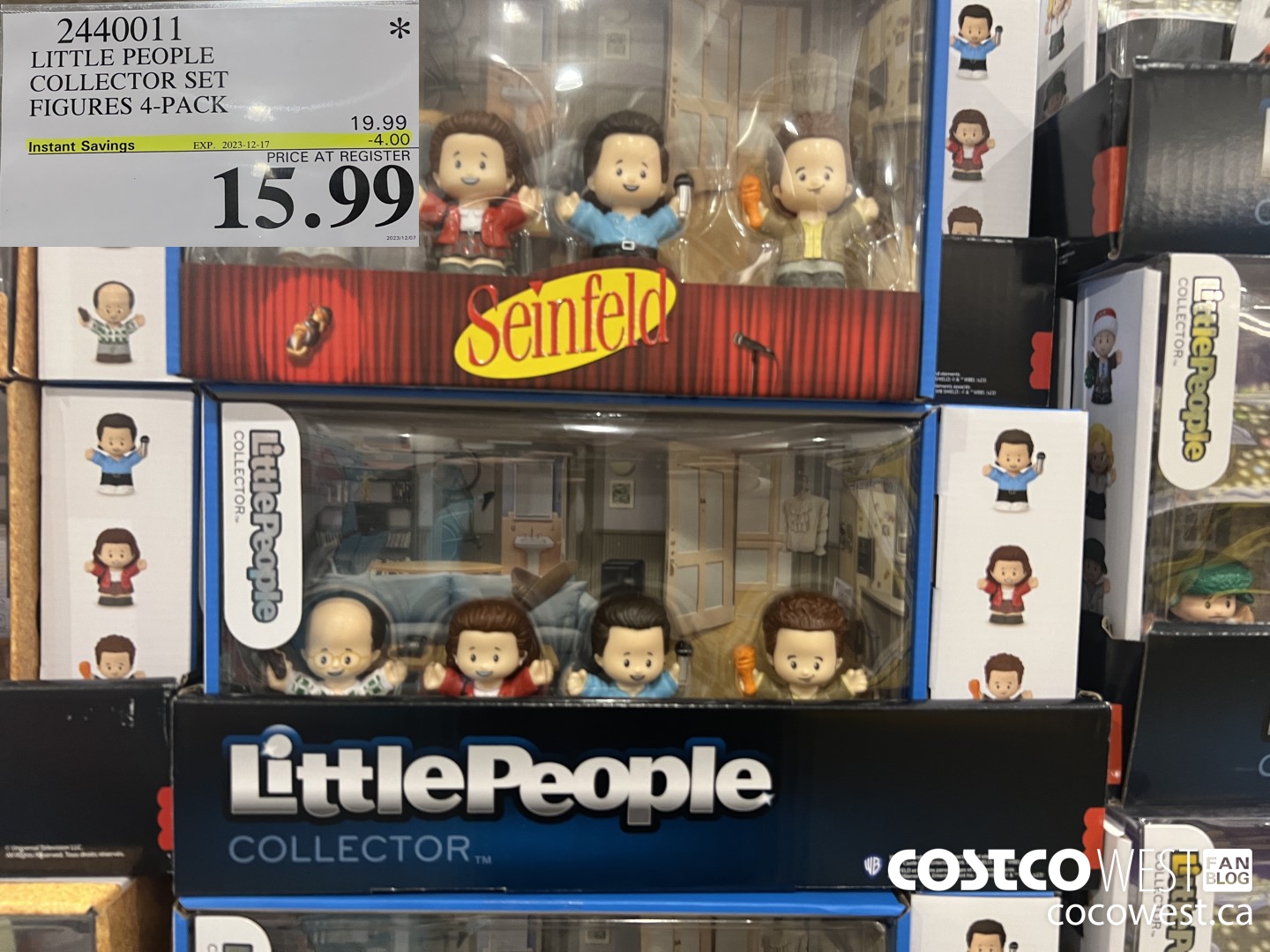 2440011 LITTLE PEOPLE COLLECTOR SET FIGURES 4-PACK ($4.00 INSTANT SAVINGS EXPIRES ON 2023-12-17) $15.99