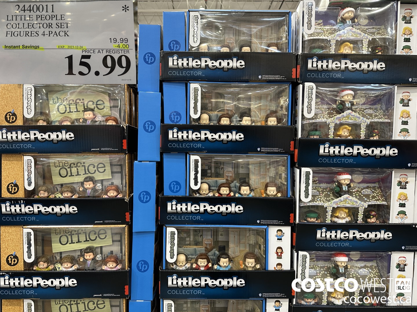 2440011 LITTLE PEOPLE COLLECTOR SET FIGURES 4-PACK ($4.00 INSTANT SAVINGS EXPIRES ON 2023-12-24) $15.99